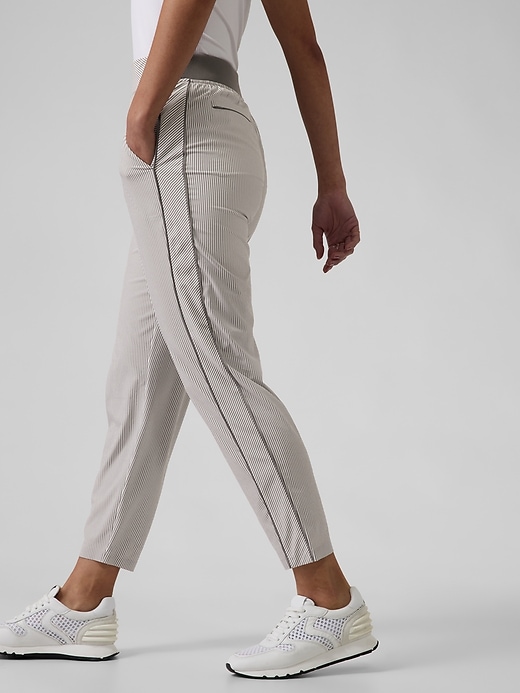 Image number 1 showing, Brooklyn Textured Ankle Pant