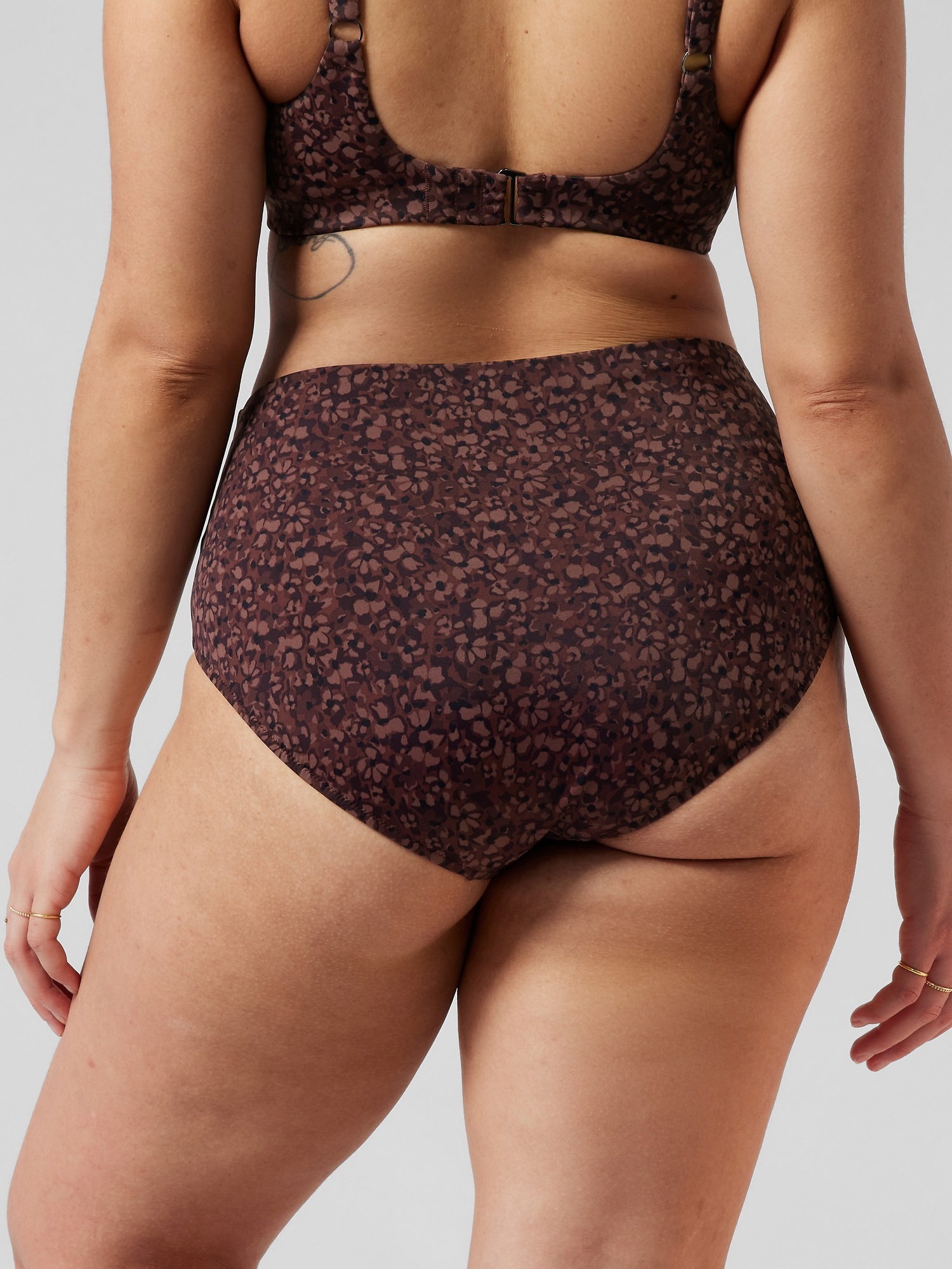High Waist Printed Bikini Bottom | Athleta