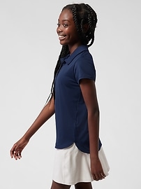 View large product image 3 of 3. Athleta Girl School Day Polo