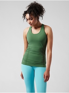 Onzie Hot Yoga High Neck Tank 363 Watermelon 