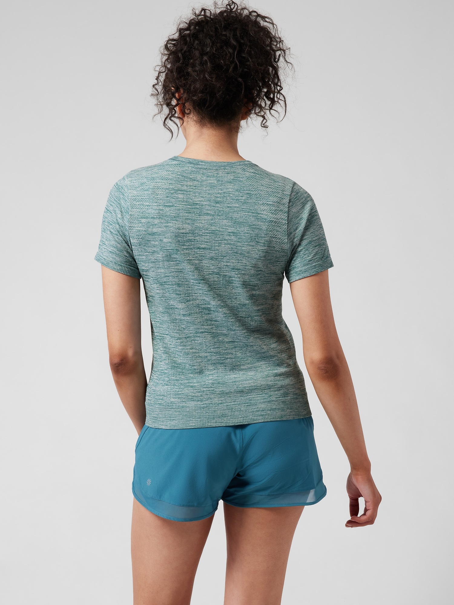 In Motion Seamless Heather Tee Athleta