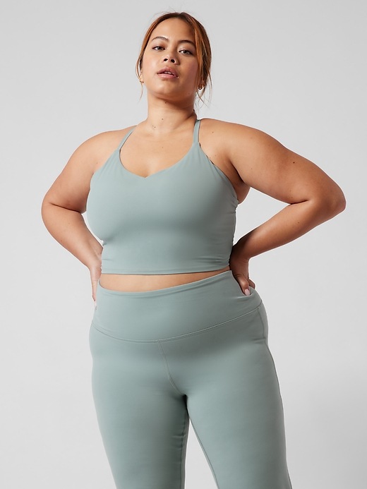 ATHLETA Elation Strappy Long Line Bra