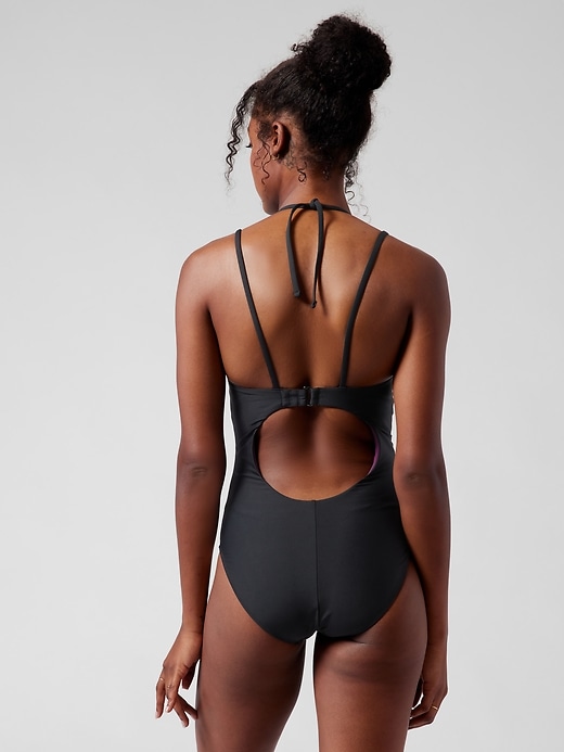 Image number 1 showing, Keyhole One Piece Swimsuit