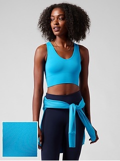 Aurora Seamless Crop Rib Tank | Athleta