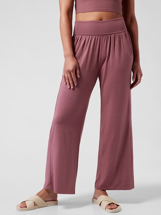 Athleta Studio Wide Leg Pant. 1