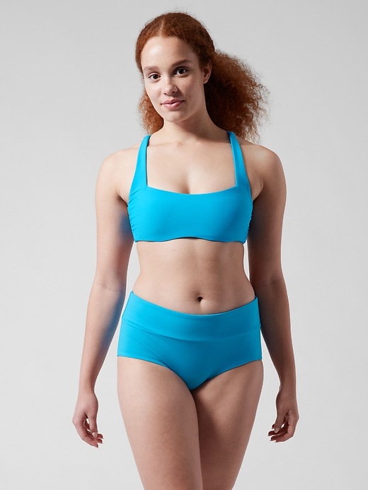 Image number 4 showing, Bra Cup Square Neck Bikini Top