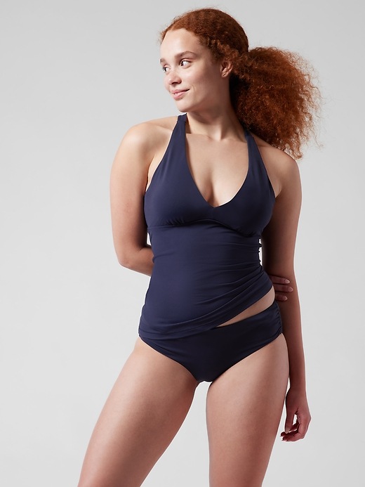 Image number 4 showing, Plunge Tankini A&#45C 