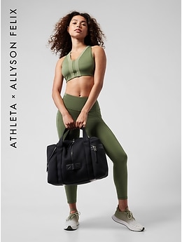 Athleta store duffle bag