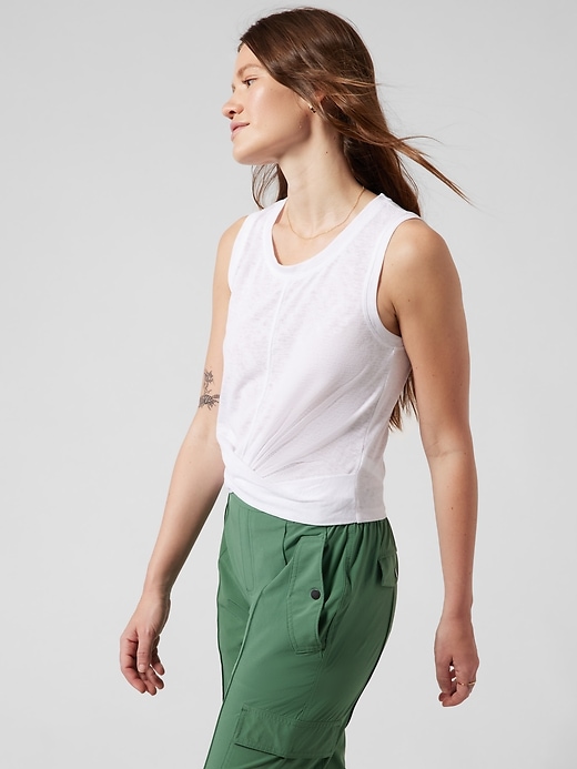 Image number 3 showing, Breezy Twist Tank