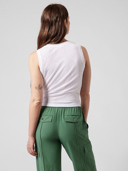 Image number 2 showing, Breezy Twist Tank