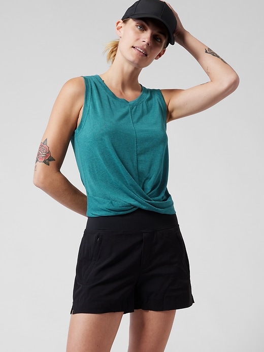 Image number 1 showing, Breezy Twist Tank
