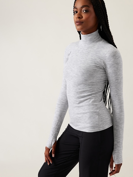 Image number 3 showing, Foresthill Ascent Seamless Turtleneck