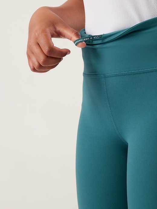 Image number 4 showing, Athleta Girl High Rise Powervita Chit Chat Tight