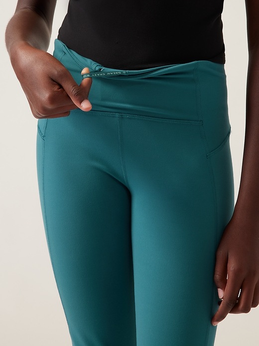 Image number 4 showing, High Rise Chit Chat Split Hem Tight