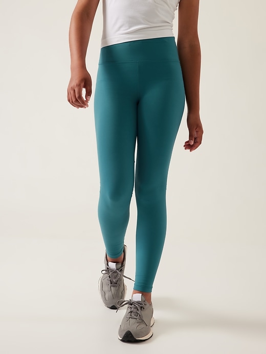 Image number 1 showing, Athleta Girl High Rise Powervita Chit Chat Tight