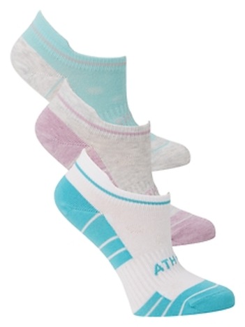 Athleta Girl Everyday Ankle Sock 3-Pack