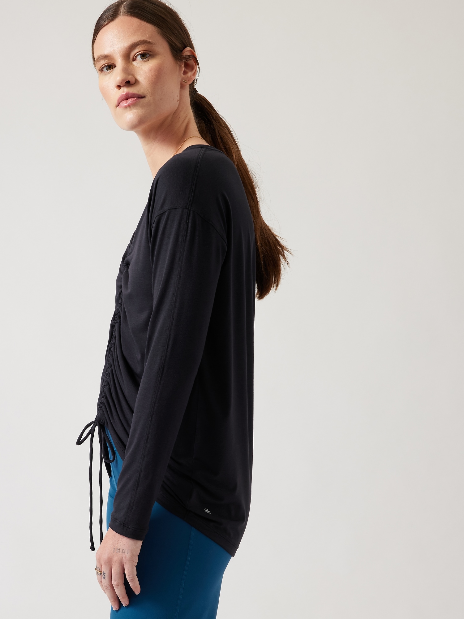 Crossover Ruched Top | Athleta