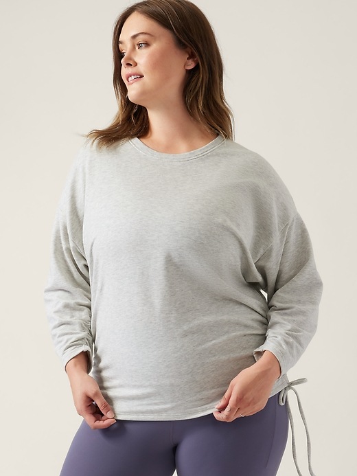 Image number 4 showing, Lombard Ruched Sweatshirt