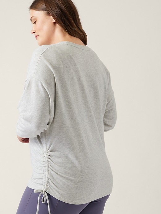 Image number 5 showing, Lombard Ruched Sweatshirt