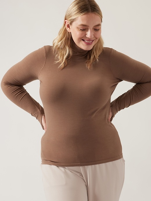 Image number 4 showing, Foresthill Ascent Seamless Turtleneck