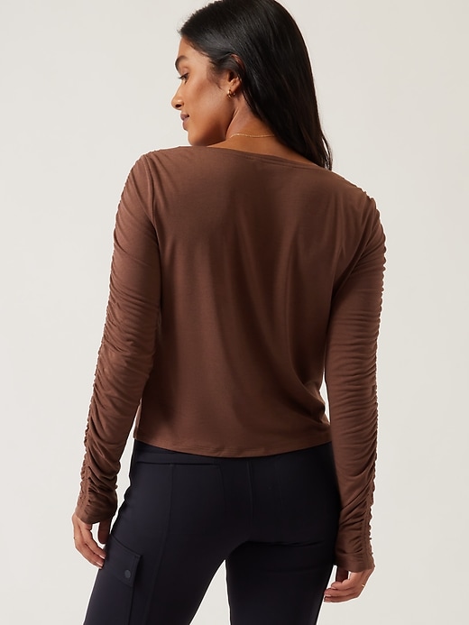 Image number 2 showing, All Around Ruched Top