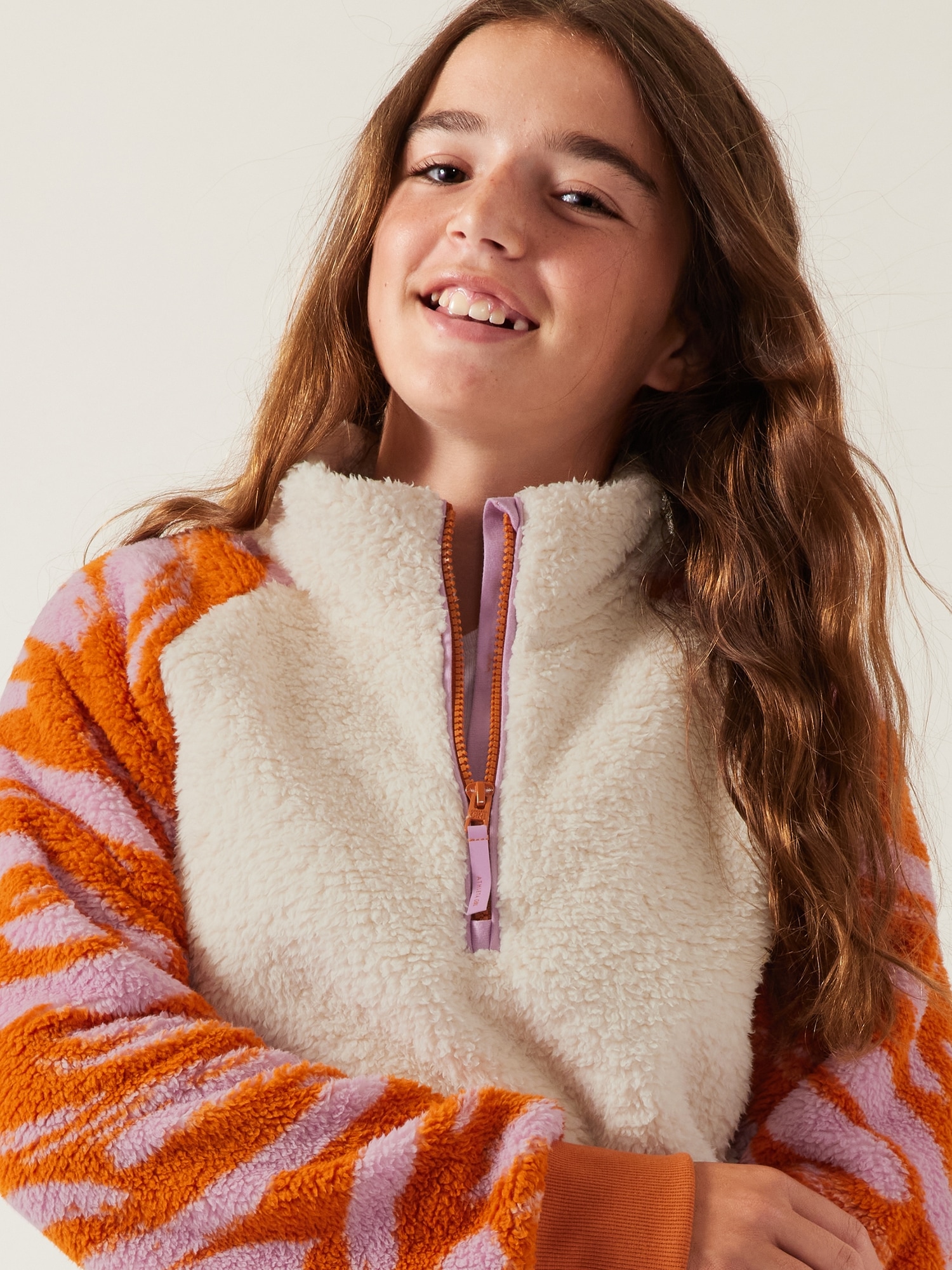 So Snug Sherpa Half Zip Athleta so-snug-sherpa-half-zip-athleta
