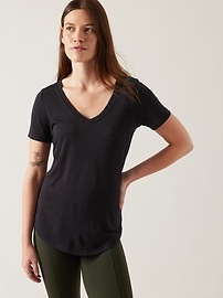 Wunderlove Solid Black Green Supersoft T-Shirt – Cherrypick