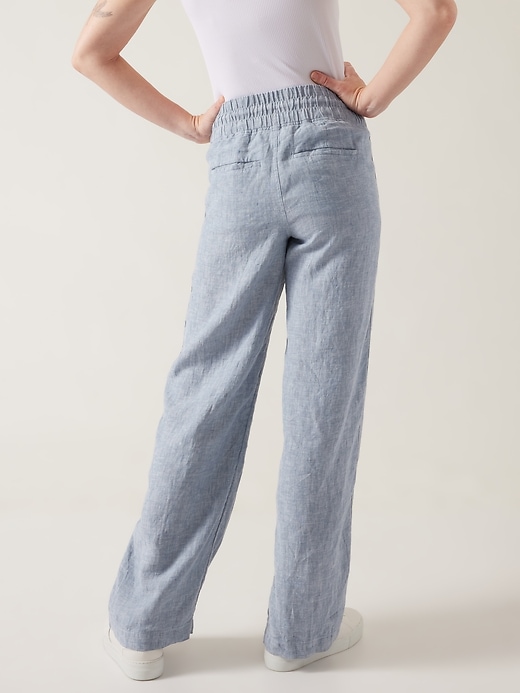 Image number 2 showing, Cabo Linen Wide Leg Pant