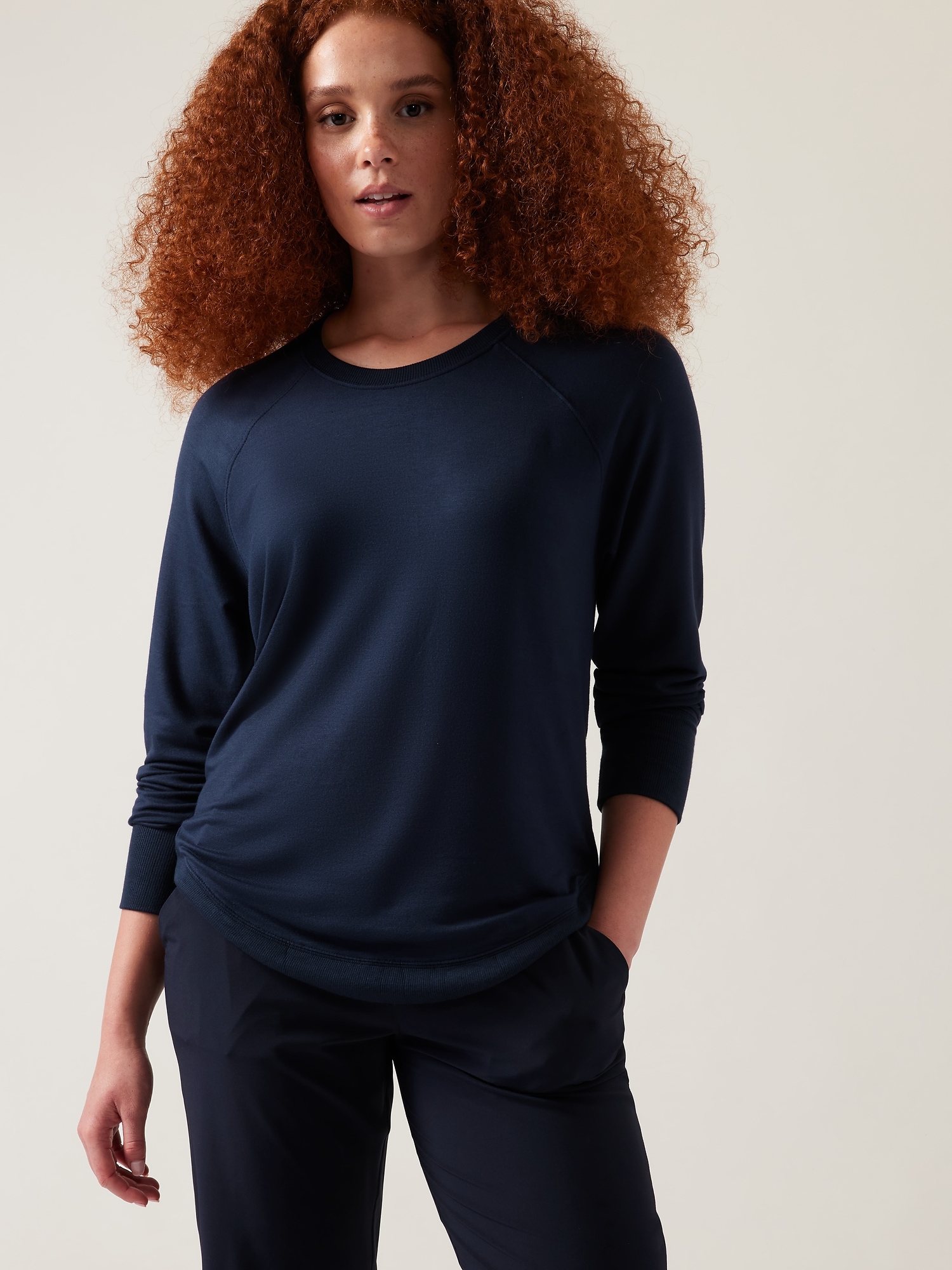 Athleta serene hot sale mindset sweatshirt