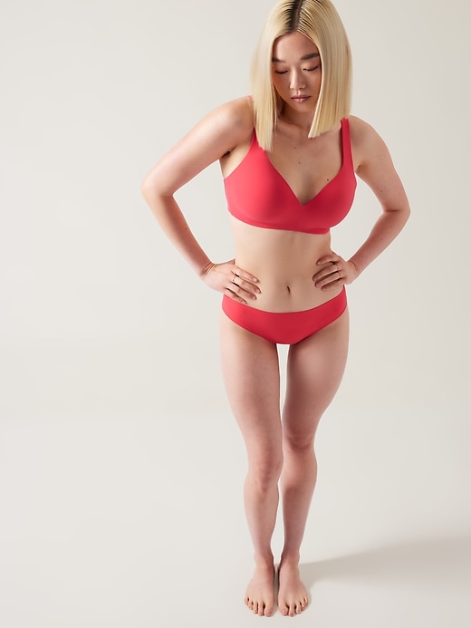 2 of 8 showing, with the color Amaryllis Pink of product Ritual Bra B-DD