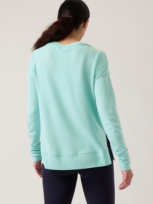 Image number 5 showing, Coaster Luxe V&#45Neck Sweatshirt