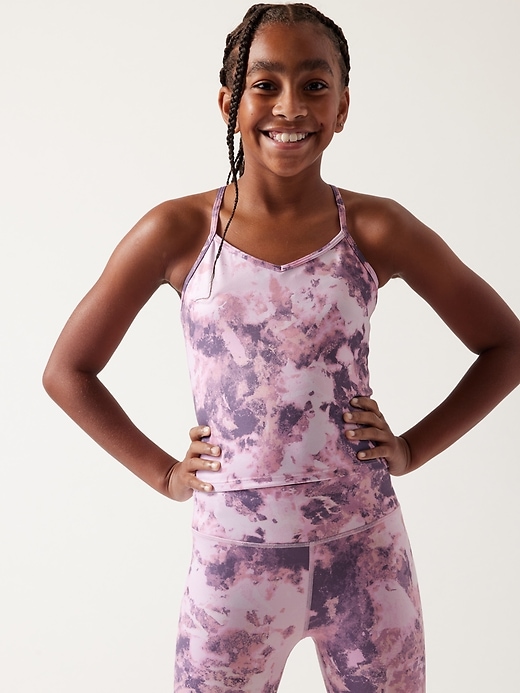 2 of 8 showing, with the color Moonstone Pink of product All Day Longline Bra