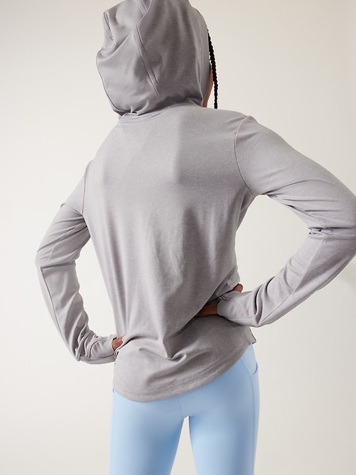 Image number 2 showing, Athleta Girl Uptempo Hooded Top