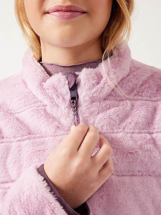 Image number 6 showing, Athleta Girl Reversible Warm + Fuzzy Jacket