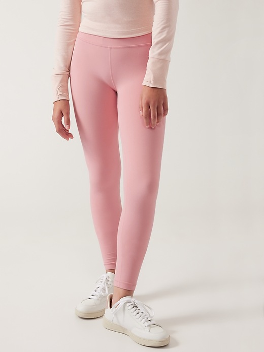 Image number 1 showing, Athleta Girl High Rise Powervita Chit Chat Tight