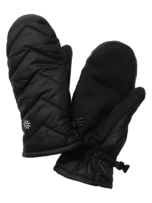 View large product image 2 of 2. Quilted Puffer Mittens