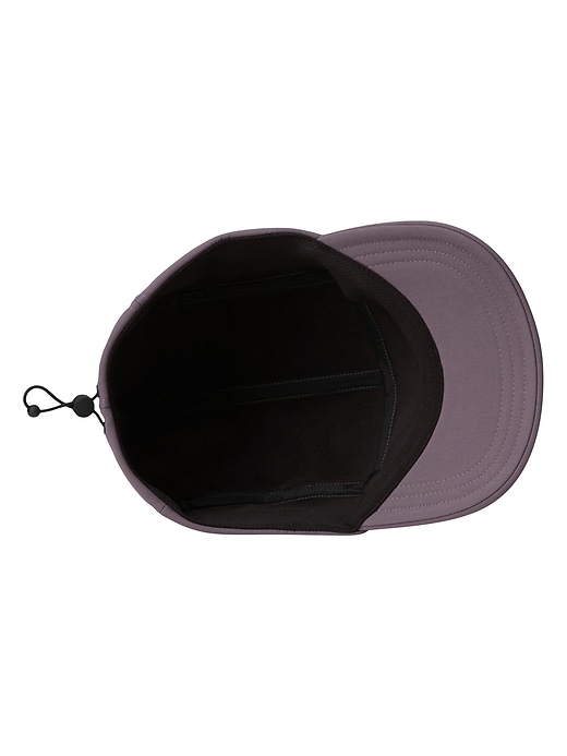 Athleta Cold‎ Weather Train Cap Athleta Hat Cap Adjustable Blue Cold Weather Train 5 Panel  main image 3