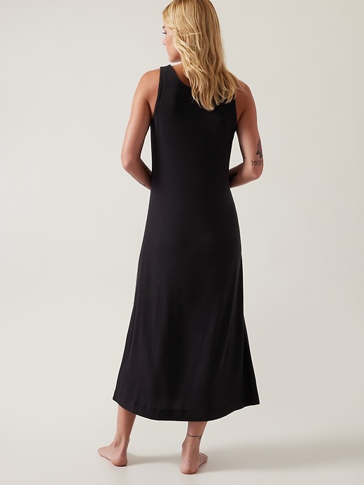 Image number 3 showing, Well Rested Rib Sleep Tank Dress