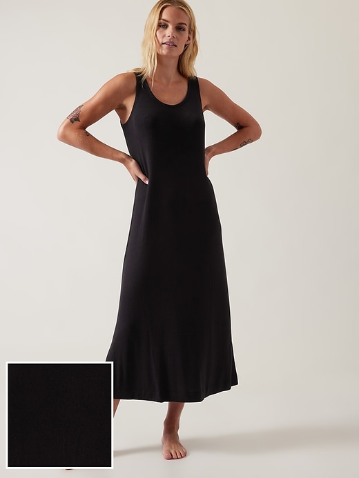 Image number 1 showing, Well Rested Rib Sleep Tank Dress