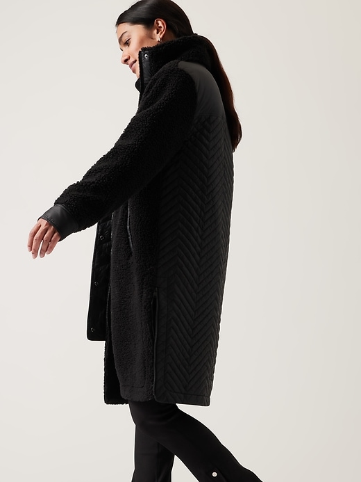 Image number 3 showing, Cozy Sherpa Coat