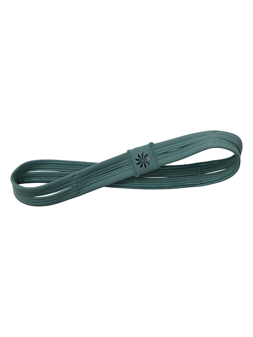 2 of 8 showing, with the color Deep Ocean Teal of product Athleta Girl Double Trouble Headband