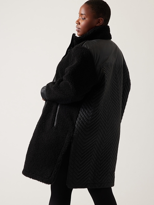 Image number 5 showing, Cozy Sherpa Coat