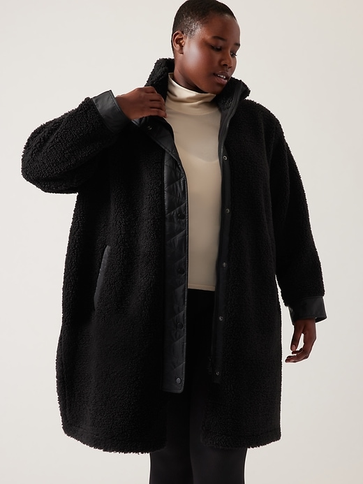 Image number 4 showing, Cozy Sherpa Coat