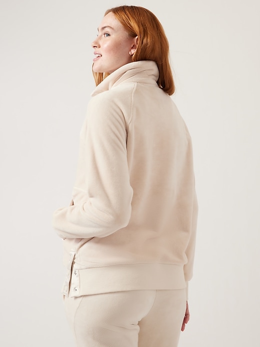 Image number 3 showing, Recover Cozy Snap Front Sweatshirt