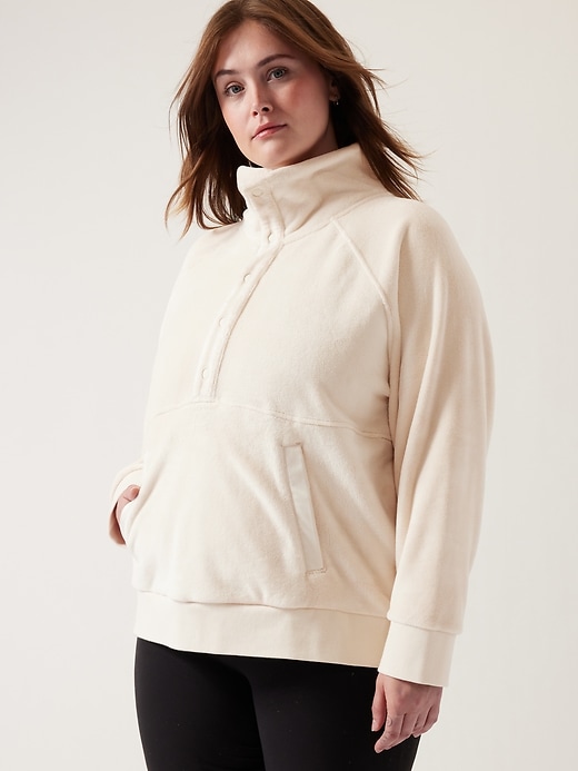 Image number 5 showing, Recover Cozy Snap Front Sweatshirt