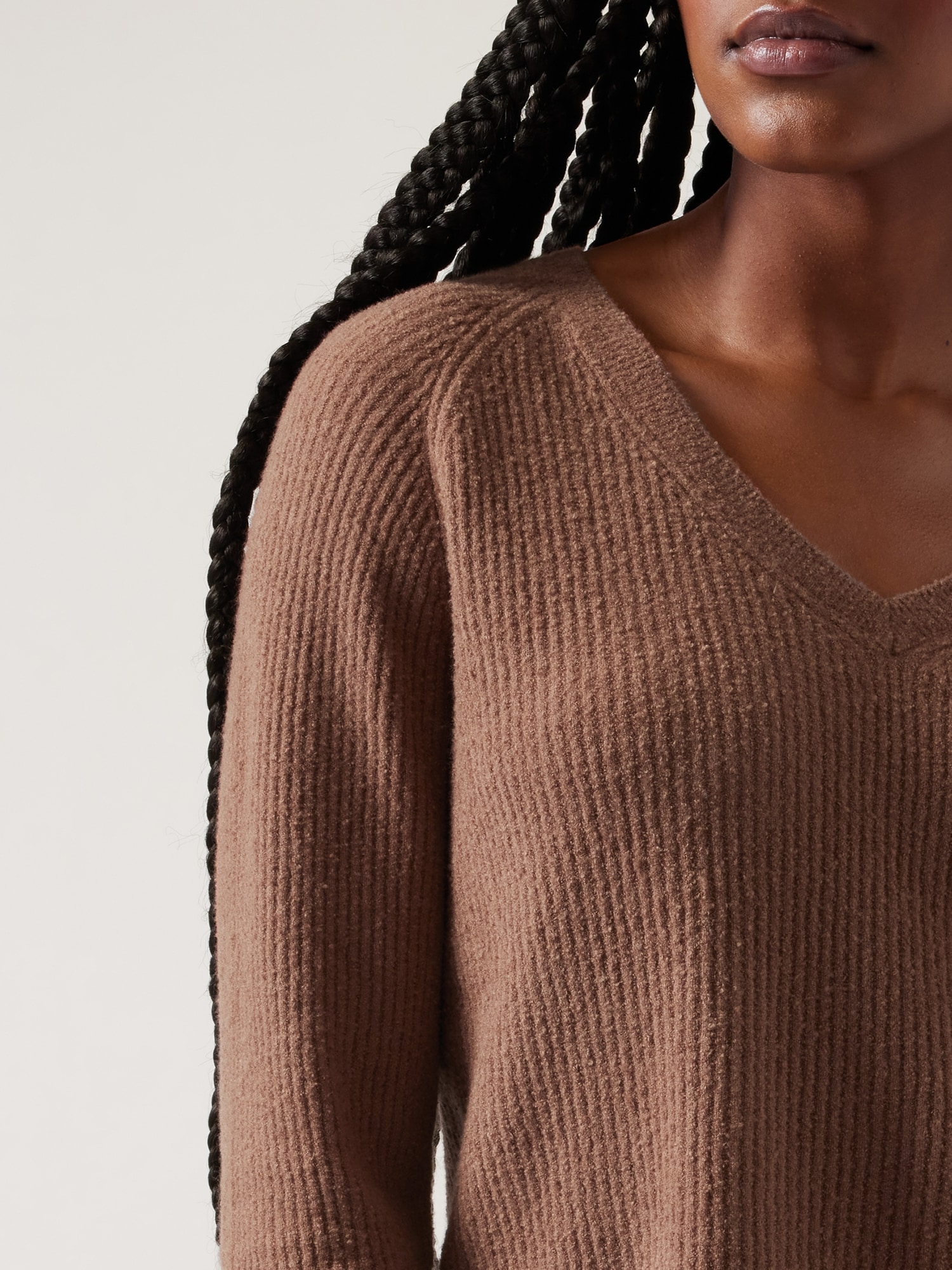 Felicity Cozy V-Neck Sweater