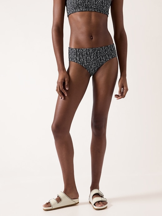 1 of 8 showing, with the color Rice Pearls Black of product Clean Full Swim Bottom