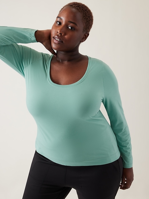 Image number 4 showing, Outbound Scoop Neck Top