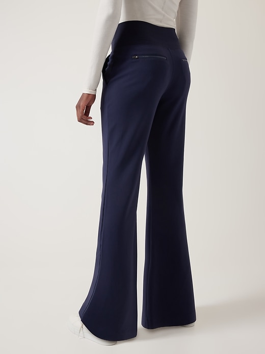 2 of 8 showing, with the color Navy of product Venice Flare Pant