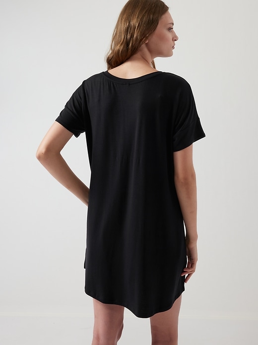 2 of 8 showing, with the color Black of product Nighttime Bliss Sleep CYA Tee